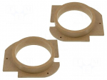 Spacer ring | MDF | 165mm | &Scaron;koda | impregnated,varnished