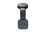 Auto charger Evelatus  MagSafe Qi wireless charging magnetic bendable 360 Swivel suction cup mount (for Car dashboard/Car windscreen) Black