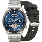 Smartwatch Gravity Bracelet + Strap GT10-6 / silver