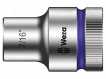 Socket: 6-angles | socket spanner | HEX 7/16" | 1/2" | 37mm | Zyklop