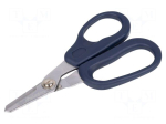 Scissors | for kevlar fibers cutting | serrated jaws