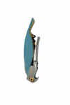 Alessi AAM32 AZ Parrot Sommelier-Korkenzieher hellblau