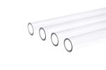 Alphacool ice pipe HardTube PETG pipe, 60cm 13/10mm, clear, 4-pack - 18513