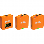 Rode Microphones Wireless GO (Gen 3), microphone orange