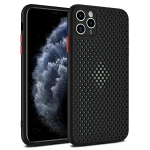 Fusion Breathe Case Silikona Aizsargapvalks Priek&scaron; Apple iPhone 7 | 8 | SE 2020 Melns