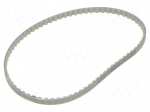 Timing belt | AT10 | W: 10mm | H: 5mm | Lw: 730mm | Tooth height: 2.5mm