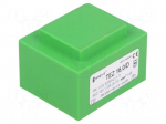 Transformer: encapsulated | 16VA | 110VAC | 12V | 1333.3mA | IP00 | 420g