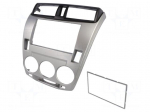 Radio mounting frame | Honda | 2 DIN | grey