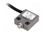 Limit switch | pin plunger &Oslash;10mm | SPDT | 5A | max.240VAC | max.28VDC