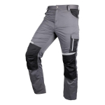 Spodnie robocze Mix&Match, szaro-czarne, rozmiar XXL