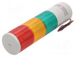 Signaller: signalling column | LED | red/amber/green | Usup: 24VDC