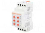 Module: voltage monitoring relay | DIN | SPDT | OUT 1: 250VAC/8A