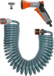 Gardena Spiraalvoolik 9mm 10m Komplekt impulsdu&scaron;&scaron;i ja s&uuml;steemielementidega 04647-20