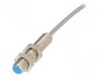Sensor: inductive | Output conf: NPN / NO | 0&divide;2mm | 10&divide;30VDC | M8 | IP67
