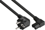 Toitejuhe Alcasa Kabelmeister toitejuhe Black 5 m pistik E+F C15 paneel (SK0151-S050)