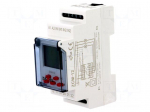 Programmable time switch | Range: 24h / 7days | DPDT | 230VAC | DIN