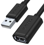Unitek Y-C447GBK przew&oacute;d przedłużacz USB 2.0 AM-AF 0,5M