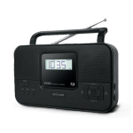 For interior Muse Muse Stereo Portable Radio M-087 MB PLL AUX in FM radio Headphone out 3700460209698