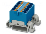 Splice terminal: rail | 32A | 800V | push-in | PA | 0.2&divide;6mm2 | W: 36.9mm