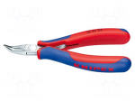 Pliers | curved,half-rounded nose | Pliers len: 115mm