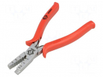 Tool: for crimping | insulated solder sleeves | 0.25&divide;2.5mm2