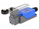 Limit switch | adjustable lever R 20-72mm, roller &Oslash;18mm | 5A