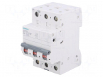Circuit breaker | 400VAC | Inom: 25A | Poles: 3 | DIN | Charact: C | 6kA
