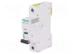 Circuit breaker | 230VAC | Inom: 6A | Poles: 1 | DIN | Charact: D | 6kA