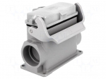 Enclosure: for rectangular connectors | Han | size 16B | with latch
