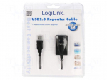 Repeater USB | USB 1.1,USB 2.0 | USB A socket,USB A plug | 5m