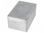 Enclosure: multipurpose | X: 80mm | Y: 125mm | Z: 57mm | aluminium | IP67