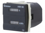 IP65 | DIN,on panel | -20&divide;55&deg;C | Range: 0&divide;99999,9h/0&divide;99999,9kWh