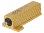 Resistor: wire-wound | with heatsink | screw | 2.7&Omega; | 50W | &plusmn;5%