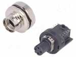 Socket | M12 | PIN: 4 | female | D code-Ethernet | SMT | IP65/IP67 | 57V | 3A