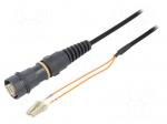 Connector: fiber optic | patchcord | PIN: 2 | multi mode duplex (MM)