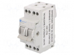 Module: mains-generator switch | Poles: 2 | 240/415VAC | 40A | IP20