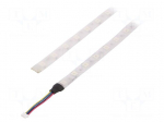 LED tape | RGB | IP65 | 120&deg; | &lambda;d: 470nm,530nm,625nm | 5VDC | 4.5W | 5mA