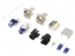 Coupler | socket | etherCON | PIN: 8 | Cat: 6 | RJ45 socket,both sides