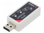 RFID reader | 5V | UNIQUE | USB | LED status indicator | Range: 50mm