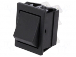 ROCKER | DPDT | Pos: 2 | ON-ON | 16A/250VAC | none | Body: black