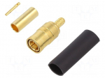 Connector: SMB | socket | female | straight | 50&Omega; | soldering,crimped