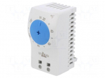 Sensor: thermostat | NO | 10A | 250VAC | spring clamps | 60x33x41mm