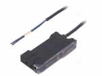 Sensor: optical fiber amplifier | PNP | IP50 | Connection: cables | 2m