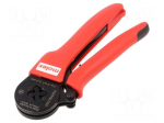 Tool: for crimping | insulated solder sleeves | 26AWG&divide;8AWG
