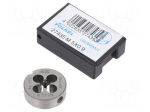 Threading die | M5 | 0.9 | &Oslash;: 20mm | Thk: 7mm | high speed steel | 6g