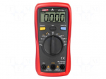 Digital multimeter | LCD | (5999) | VDC: 600mV,6000mV,60V,600V