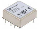 Converter: DC/DC | 15W | Uin: 9&divide;18VDC | Uout: 15VDC | Iout: 1000mA | 1"x1"