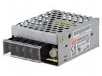Power supply: switching | for building in,modular | 15W | 24VDC