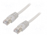 Patch cord | F/UTP | Cat: 5e | RJ45 plug,both sides | stranded | CCA