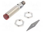 Sensor: photoelectric | Range: 100mm | PNP | DARK-ON,LIGHT-ON | 100mA